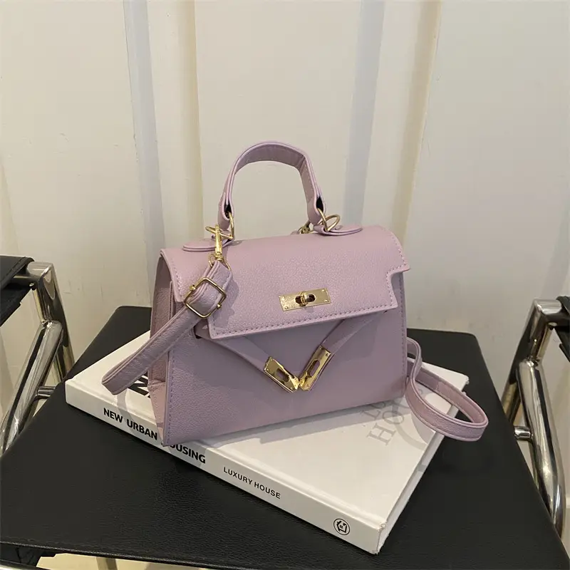 2024 New Senmeng Purple Shoulder Crossbody Bag - Image 13
