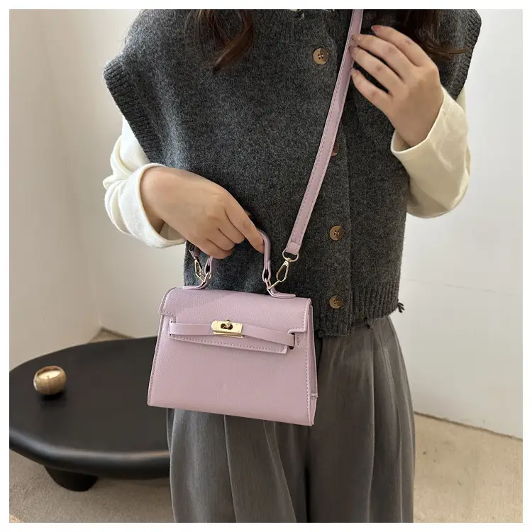 2024 New Senmeng Purple Shoulder Crossbody Bag — feature 17