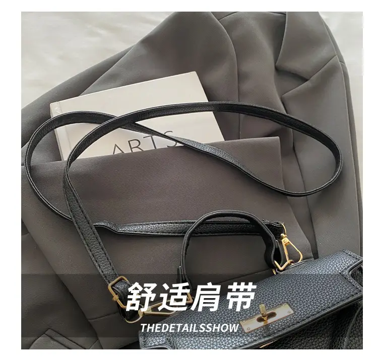 2024 New Senmeng Purple Shoulder Crossbody Bag — feature 4