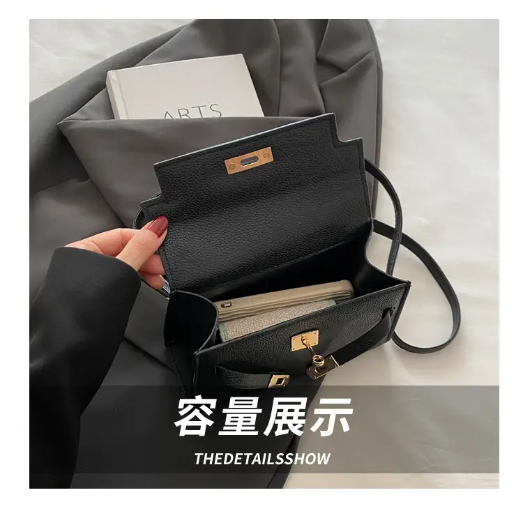 2024 New Senmeng Purple Shoulder Crossbody Bag — feature 7
