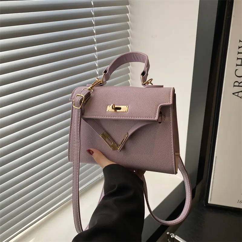 2024 New Senmeng Purple Shoulder Crossbody Bag - Image 5