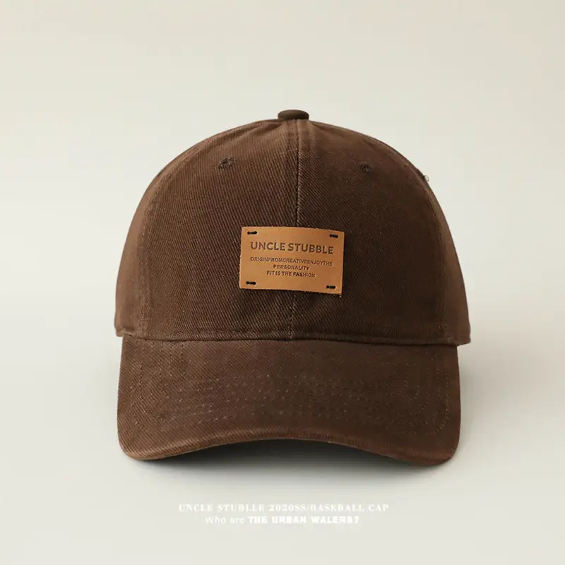 Stubble Uncelebrated Baseball Cap Navy Blue All Season — feature 10