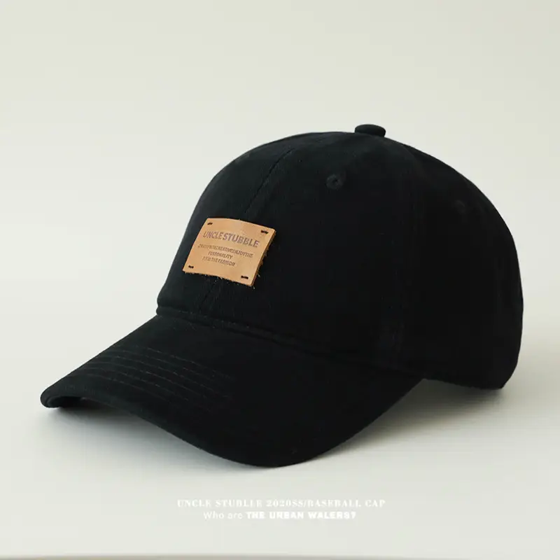 Stubble Uncelebrated Baseball Cap Navy Blue All Season — feature 16