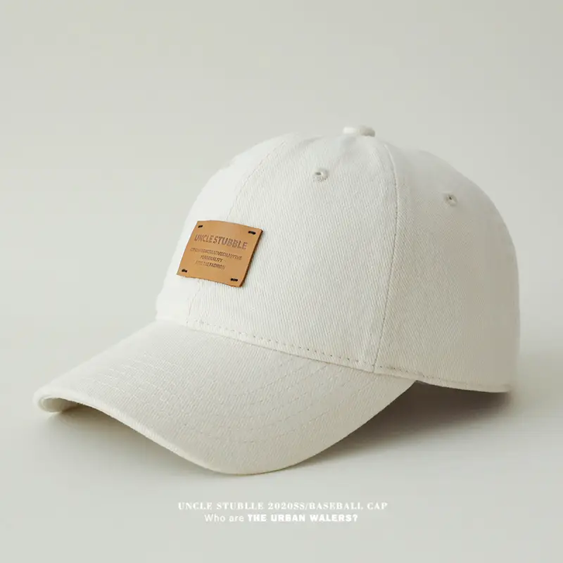 Stubble Uncelebrated Baseball Cap Navy Blue All Season — feature 4