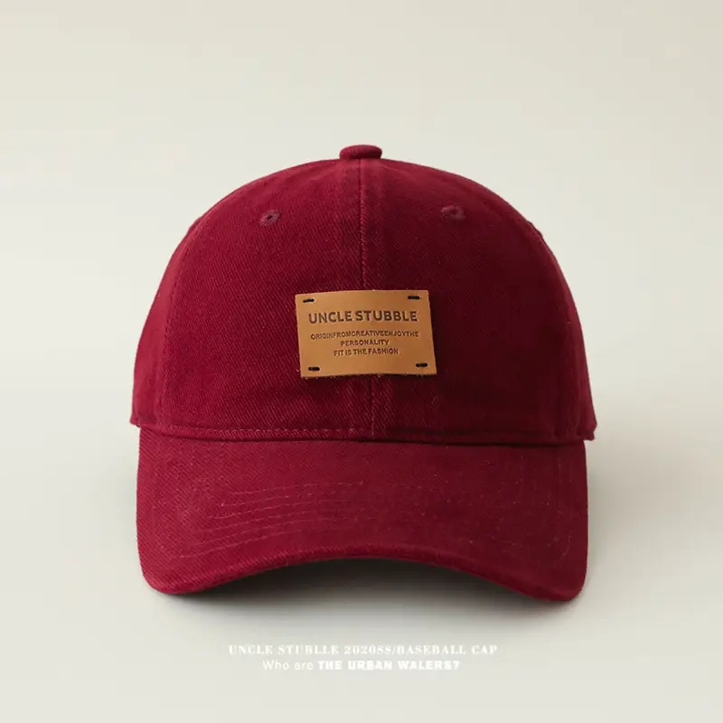 Stubble Uncelebrated Baseball Cap Navy Blue All Season — feature 7