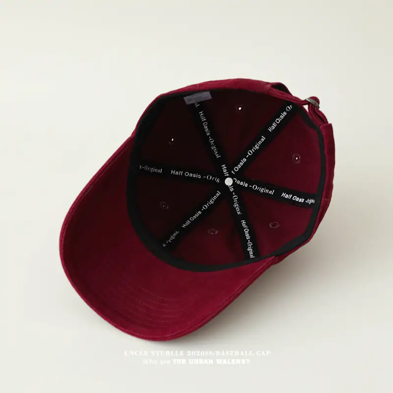 Stubble Uncelebrated Baseball Cap Navy Blue All Season — feature 8