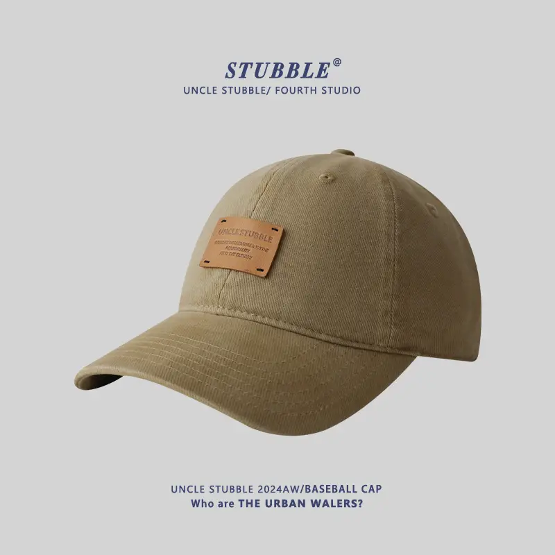 Stubble Uncelebrated Baseball Cap Navy Blue All Season - Image 2