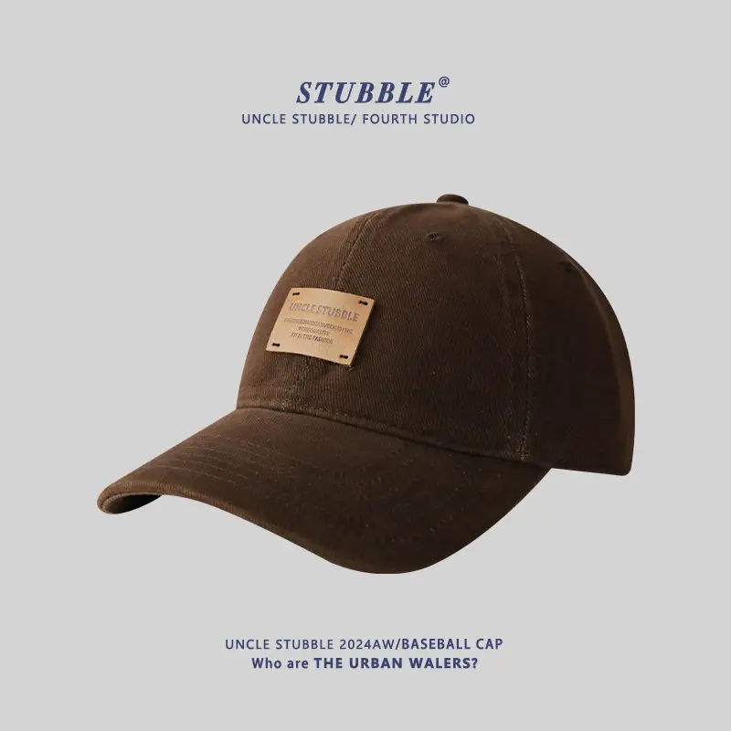 Stubble Uncelebrated Baseball Cap Navy Blue All Season - Image 3