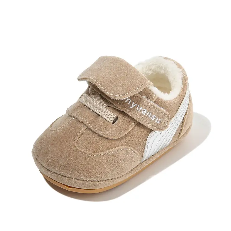 Baby Winter Shoes Black Cotton 6-12 Months