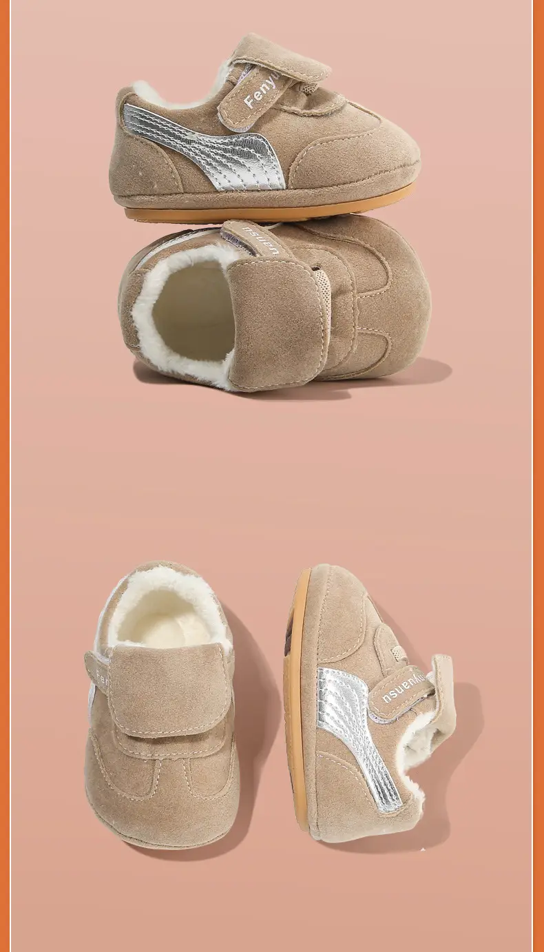 Baby Winter Shoes Black Cotton 6-12 Months — feature 24