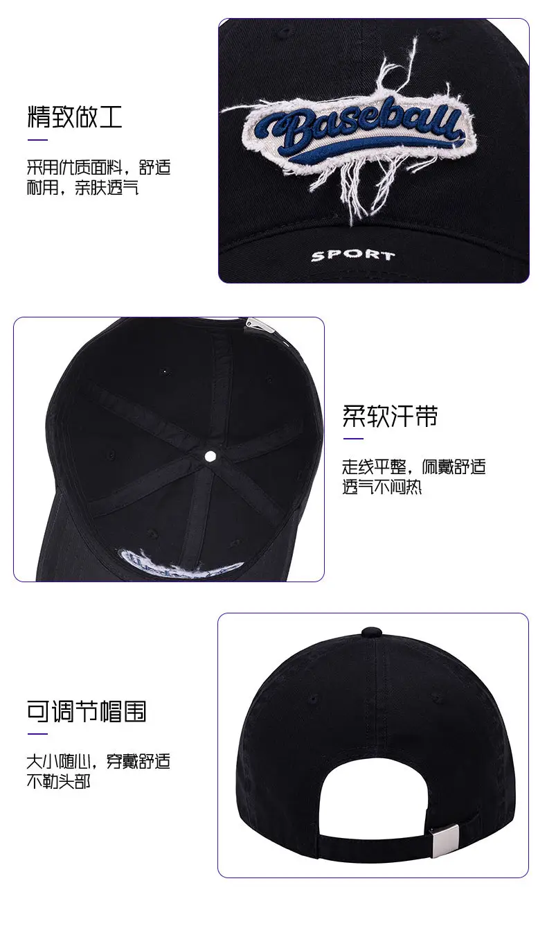Women Baseball Cap Pink Small Face Wide Brim — feature 8