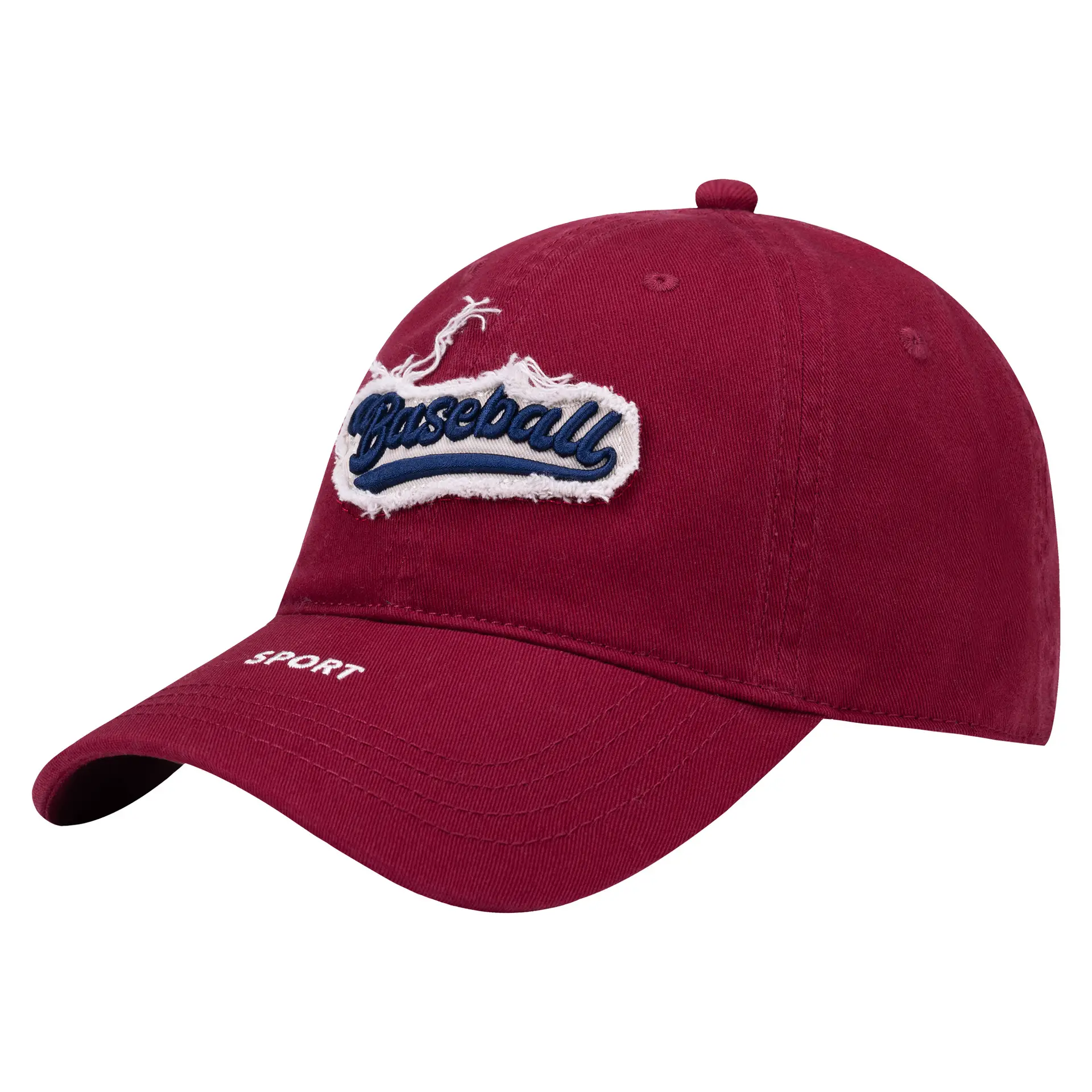 Women Baseball Cap Pink Small Face Wide Brim - Image 3