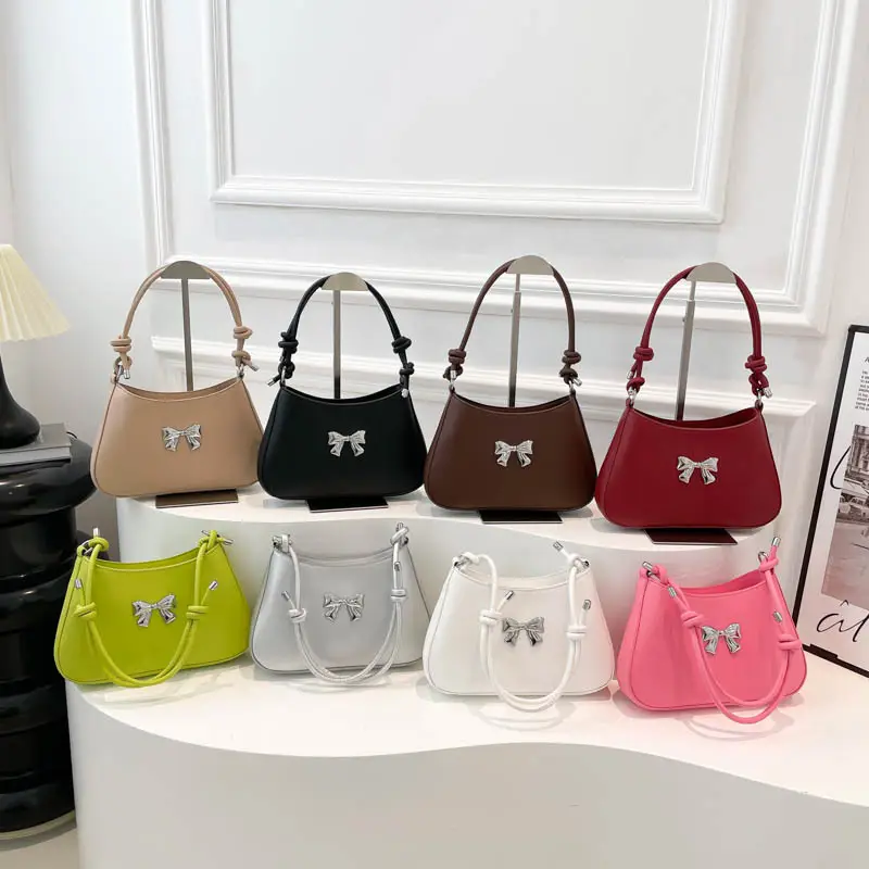 Pink Bow Crossbody Bag for Women 2024 - Image 9