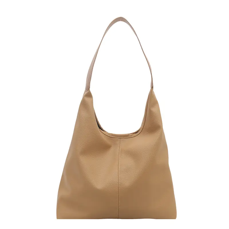 Women's Retro Bucket Shoulder Bag Brown 2024 Winter - Image 2