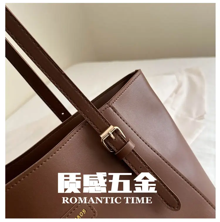 New Korean Style Brown Tote Bag for Women — feature 2