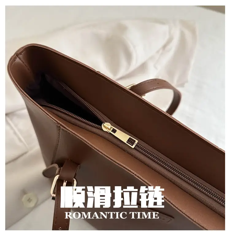New Korean Style Brown Tote Bag for Women — feature 3
