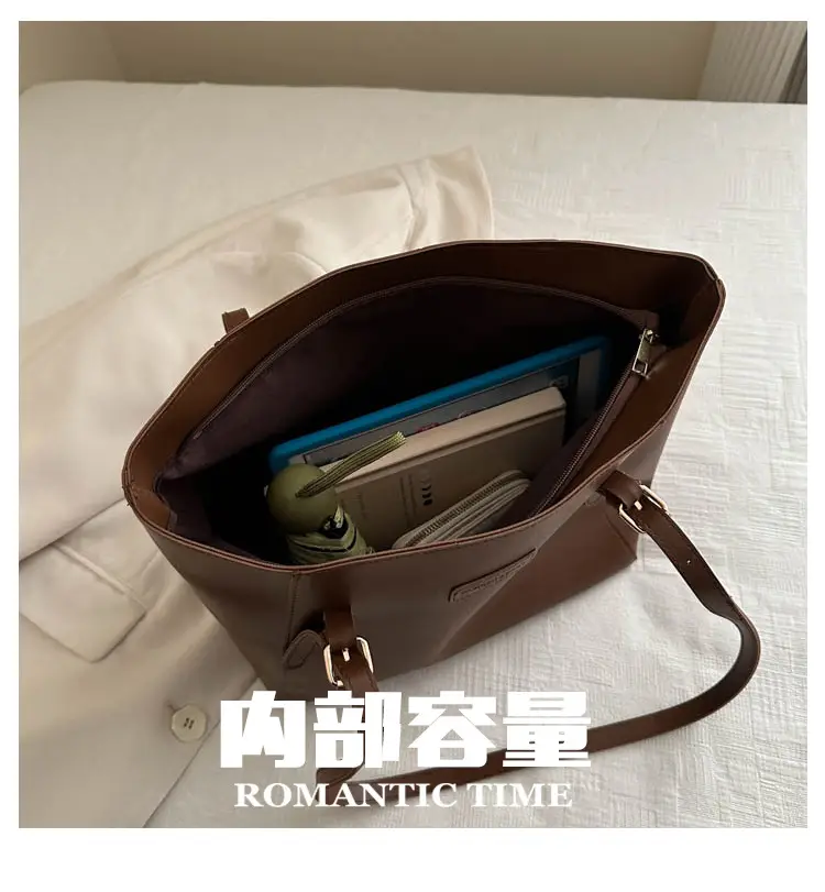 New Korean Style Brown Tote Bag for Women — feature 4