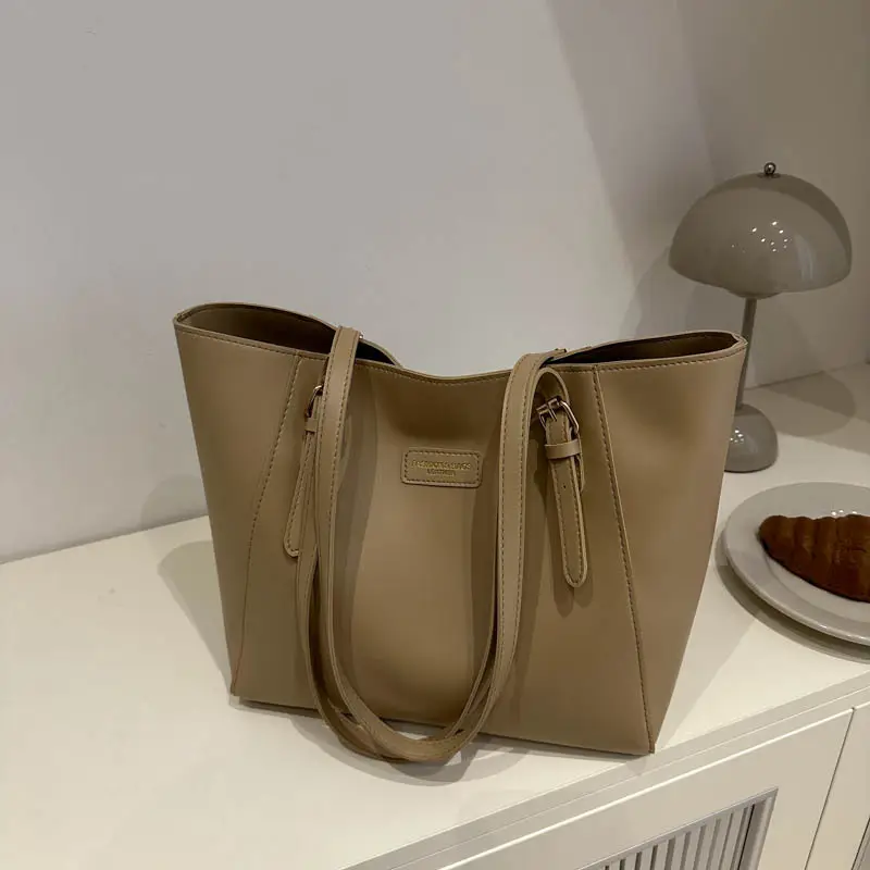 New Korean Style Brown Tote Bag for Women - Image 4