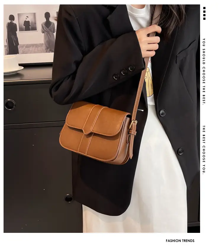 Vintage Saddle Crossbody Bag for Women 2024 — feature 2