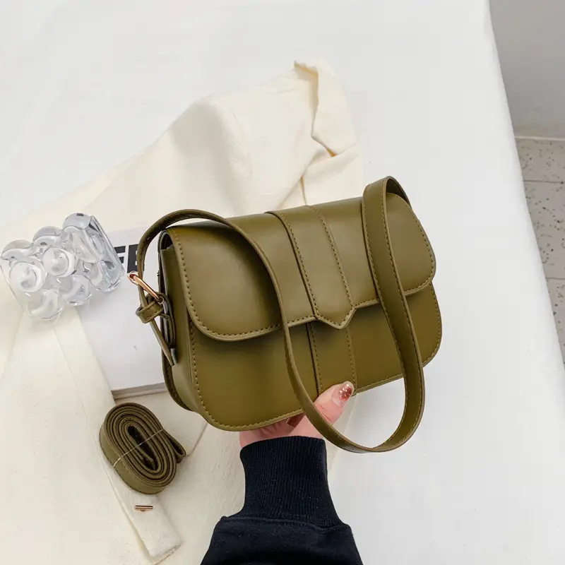 Vintage Saddle Crossbody Bag for Women 2024 - Image 2