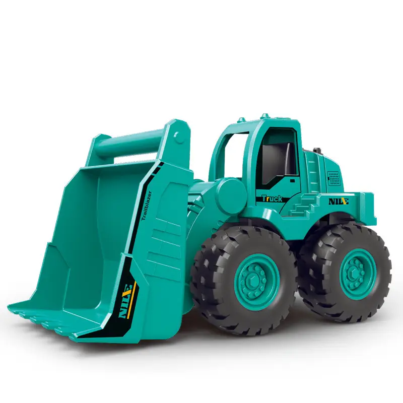 Cross-border Kids Engineering Toy Excavator Red 15.5cm - Image 4