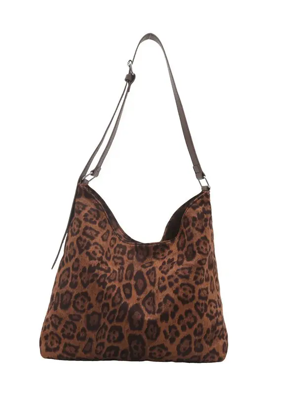 Leopard Print Women's Shoulder Crossbody Bag 2024