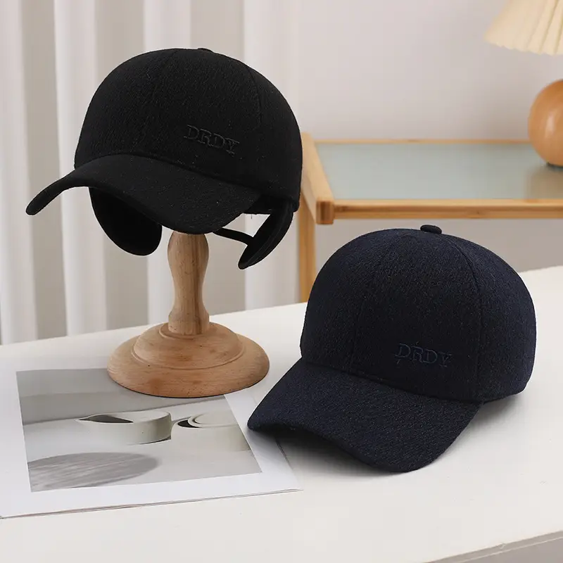 Korean-style Velvet Baseball Cap Women Winter Warm Face Cover - Image 7