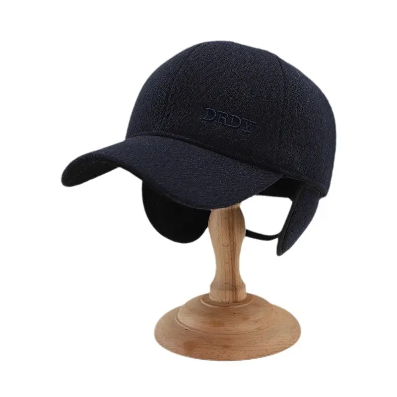 Korean-style Velvet Baseball Cap Women Winter Warm Face Cover - Image 8