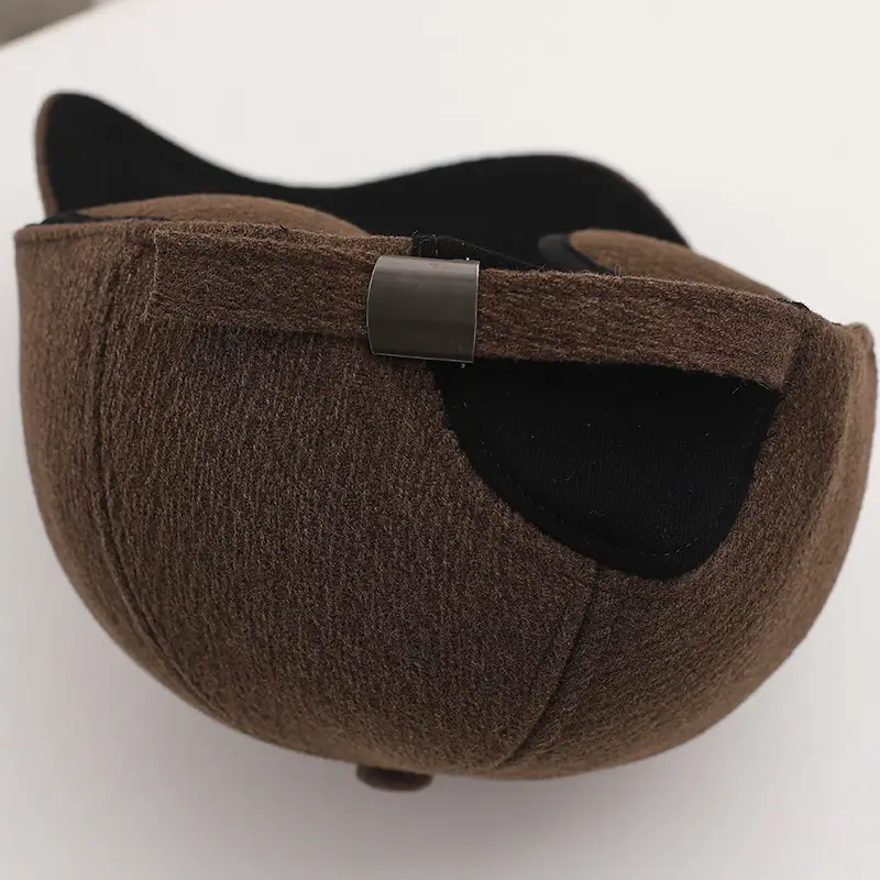 Korean-style Velvet Baseball Cap Women Winter Warm Face Cover — feature 5