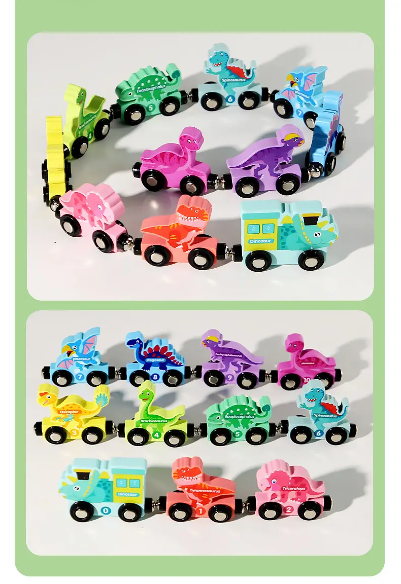 Children Magnetic Color Train Toy 0-10 — feature 10