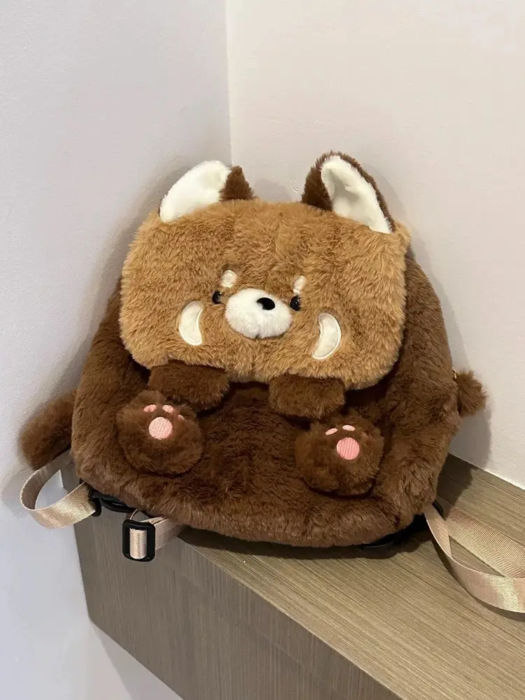 Cute Cartoon Raccoon Shoulder Bag for Girls — feature 2