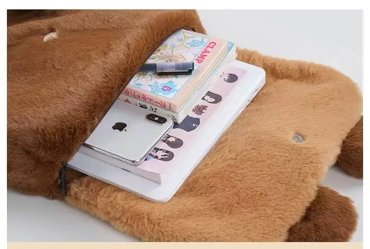 Cute Cartoon Raccoon Shoulder Bag for Girls — feature 8
