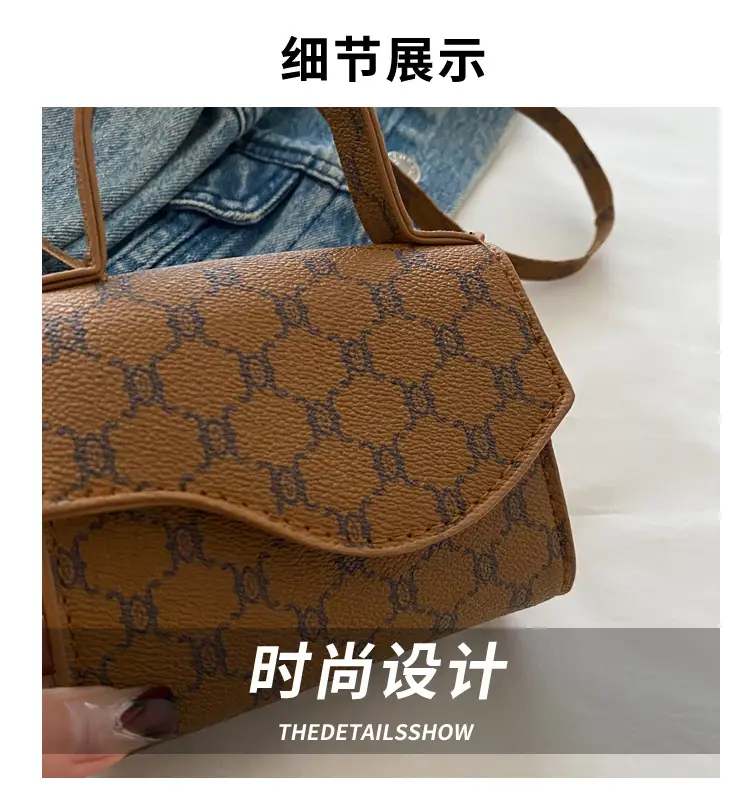 2024 Black GG Pattern Shoulder Bag for Women — feature 3