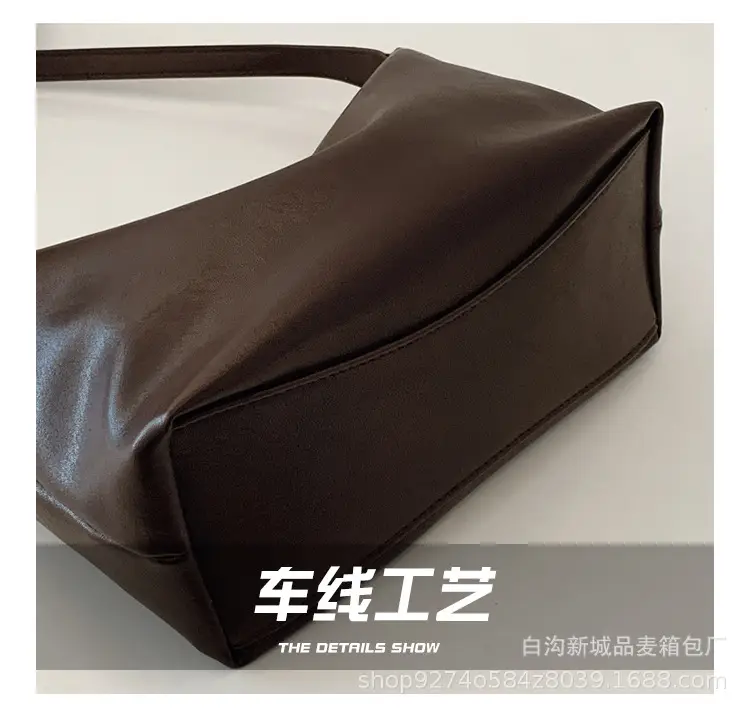 Black Textured Shoulder Crossbody Bag for Women 2026 — feature 4