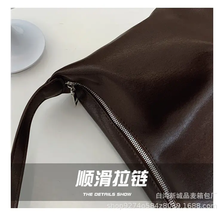 Black Textured Shoulder Crossbody Bag for Women 2026 — feature 5