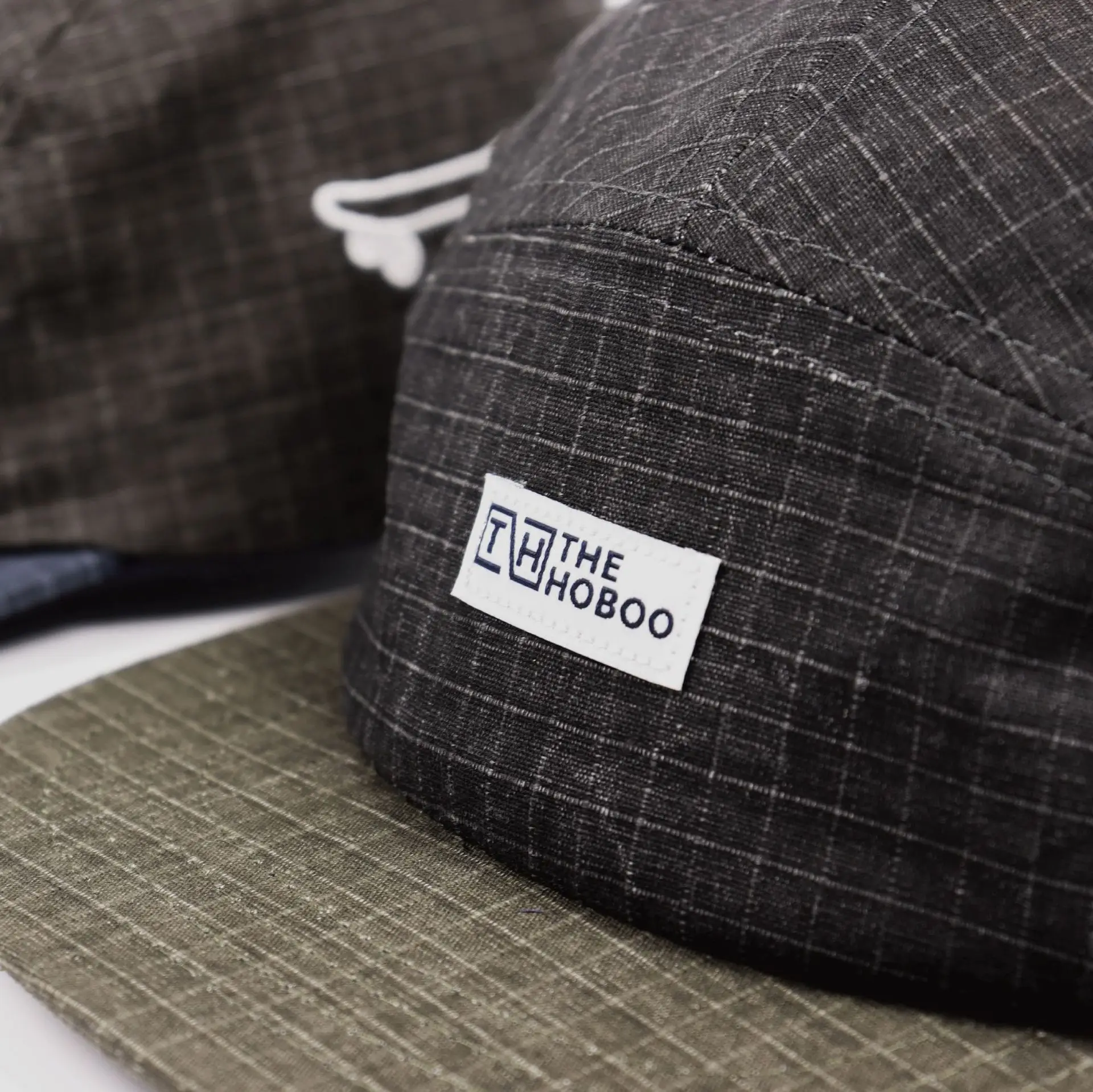 Japanese Flat Rim Plaid Cap for Men Summer Skateboard Hat - Image 4