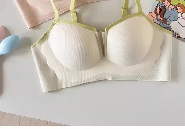 Non-Marking Half-Cup Bra for Small Busts, Soft Support, Wireless, Breathable — feature 3