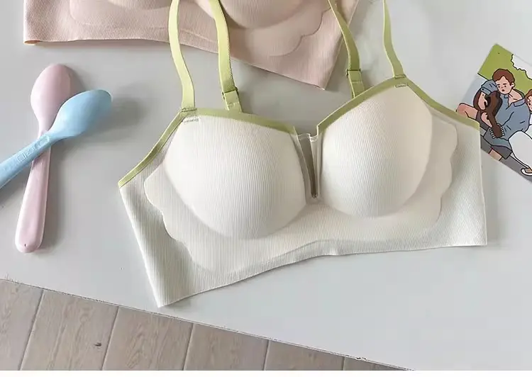 Non-Marking Half-Cup Bra for Small Busts, Soft Support, Wireless, Breathable — feature 5