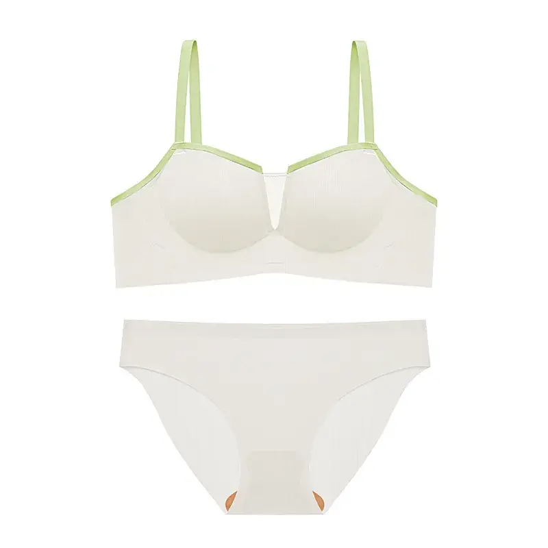 Non-Marking Half-Cup Bra for Small Busts, Soft Support, Wireless, Breathable