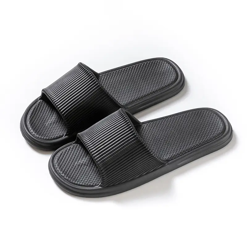 New Style Dung-feeling Cotton Slippers Men's Autumn and Winter Indoor Thick-soled Warm Household Fleece Bag with Woolen Slippers for Women