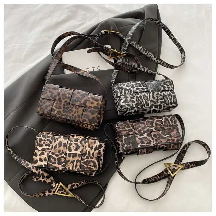 Women Leopard Print Crossbody Bag 2024 New Style