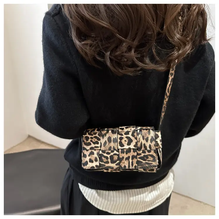 Women Leopard Print Crossbody Bag 2024 New Style