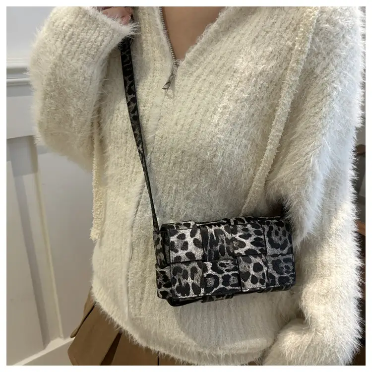 Women Leopard Print Crossbody Bag 2024 New Style — feature 14