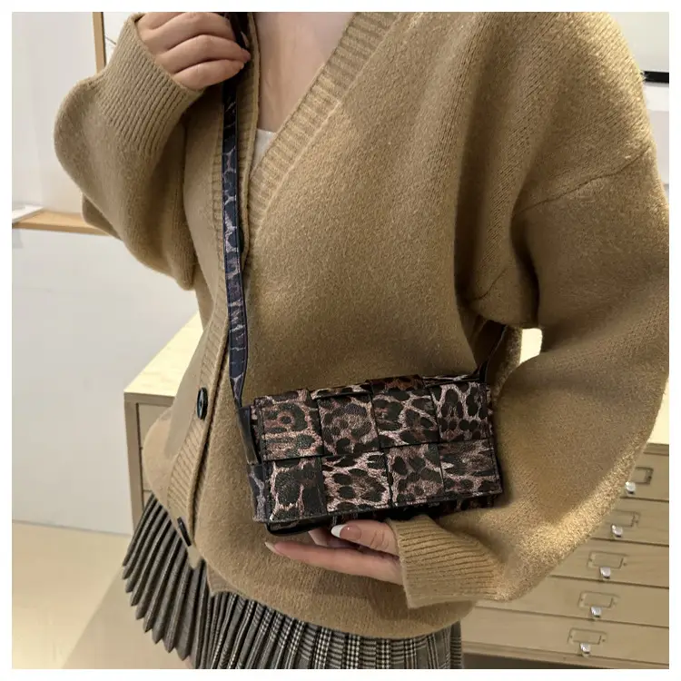 Women Leopard Print Crossbody Bag 2024 New Style — feature 18