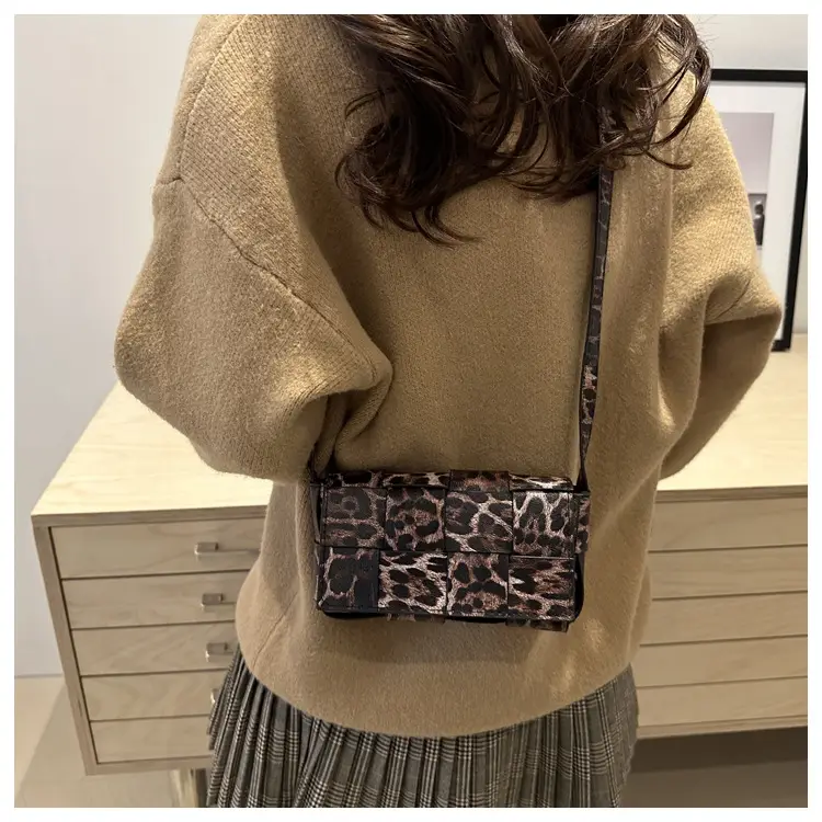 Women Leopard Print Crossbody Bag 2024 New Style — feature 19
