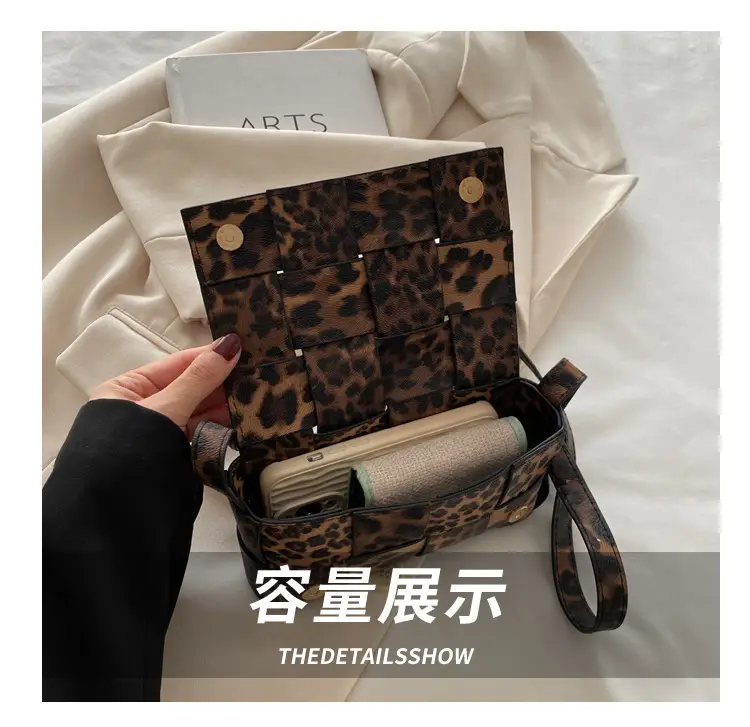 Women Leopard Print Crossbody Bag 2024 New Style — feature 6