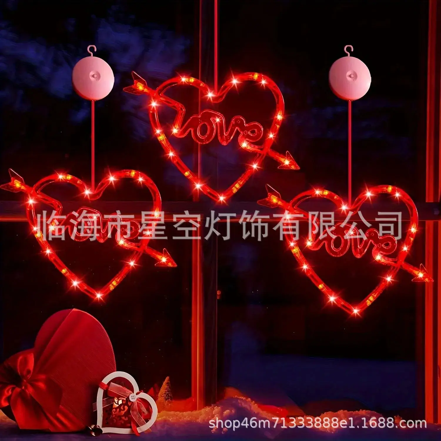 LED Five-Pointed Star Light Pendant for Christmas Decor