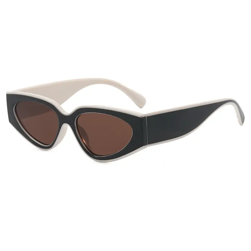 Square Sunglasses for Men, Flame Print, Dark Tinted, Korean Style - Image 4