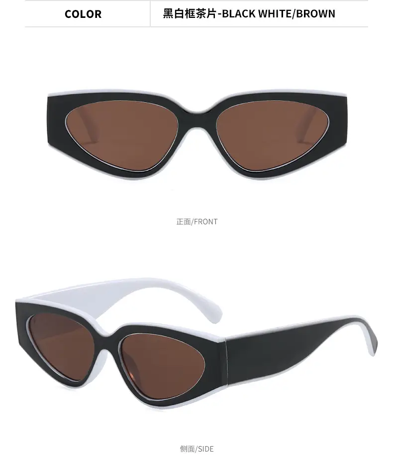 Square Sunglasses for Men, Flame Print, Dark Tinted, Korean Style — feature 10