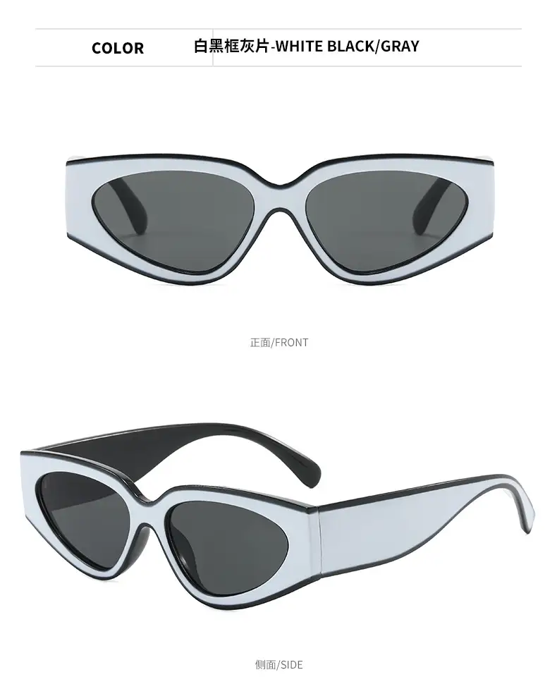 Square Sunglasses for Men, Flame Print, Dark Tinted, Korean Style — feature 11